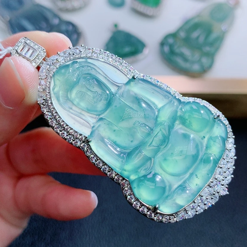 【闪购商品】翡翠颈饰未镶嵌翡翠