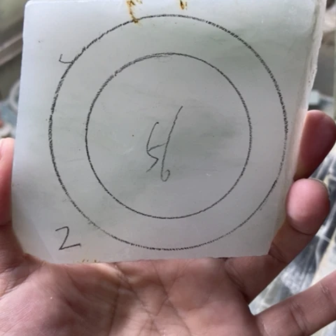 少***⁸未镶嵌手镯石英质玉（金丝玉）加工定制