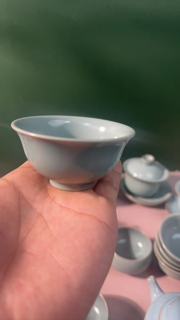 汝瓷手工杯河南原产地