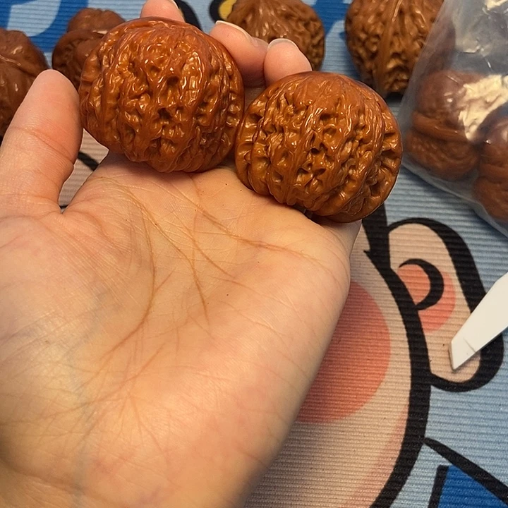 吊坠文玩核桃42白狮子