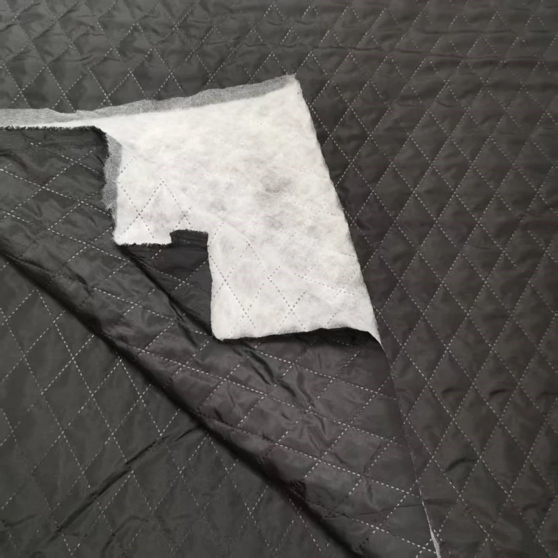 黑色超软夹棉里布薄款夹克小香风大衣里子布内衬