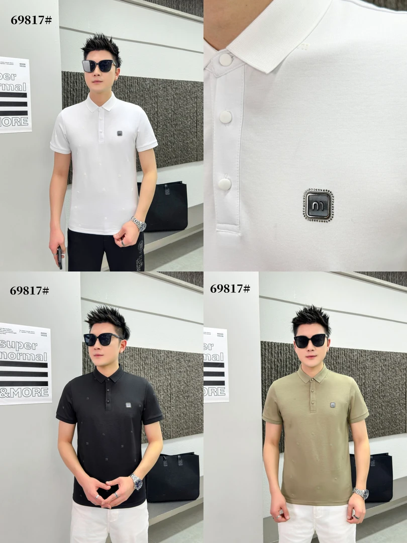 夏季polo短袖青春活力翻领Polo衫常规薄款百搭简约男士时尚休闲