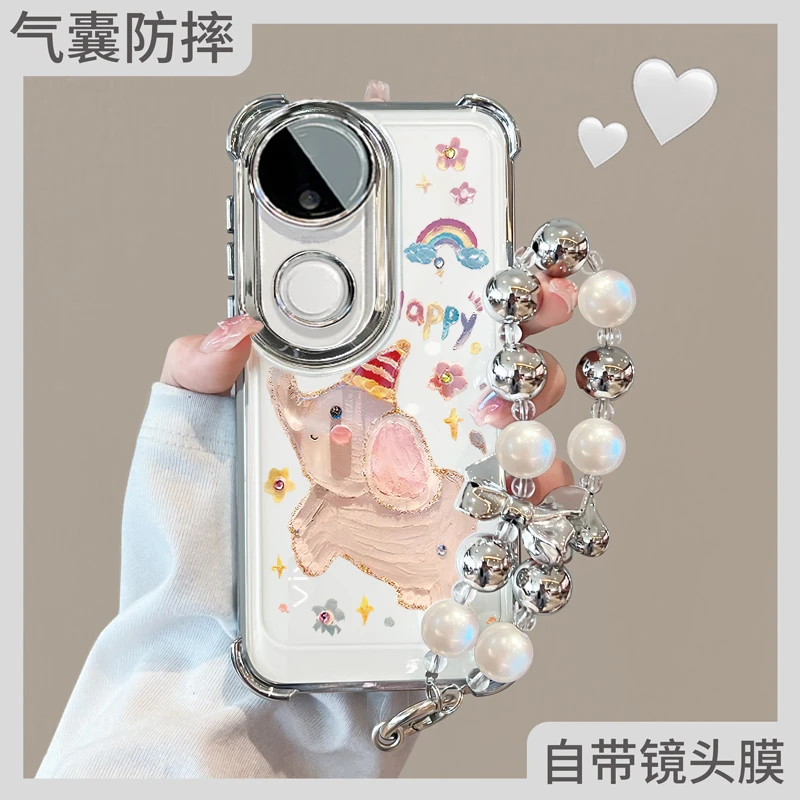 自带镜头膜适用vivoS20手机壳全包气囊防摔s20pro外壳网红卡通ins