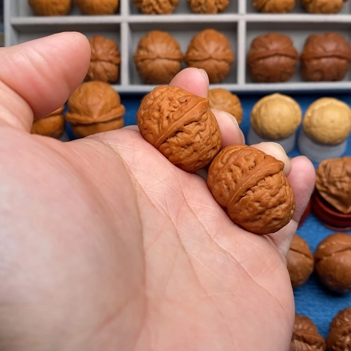 把件文玩核桃麒麟磨盘