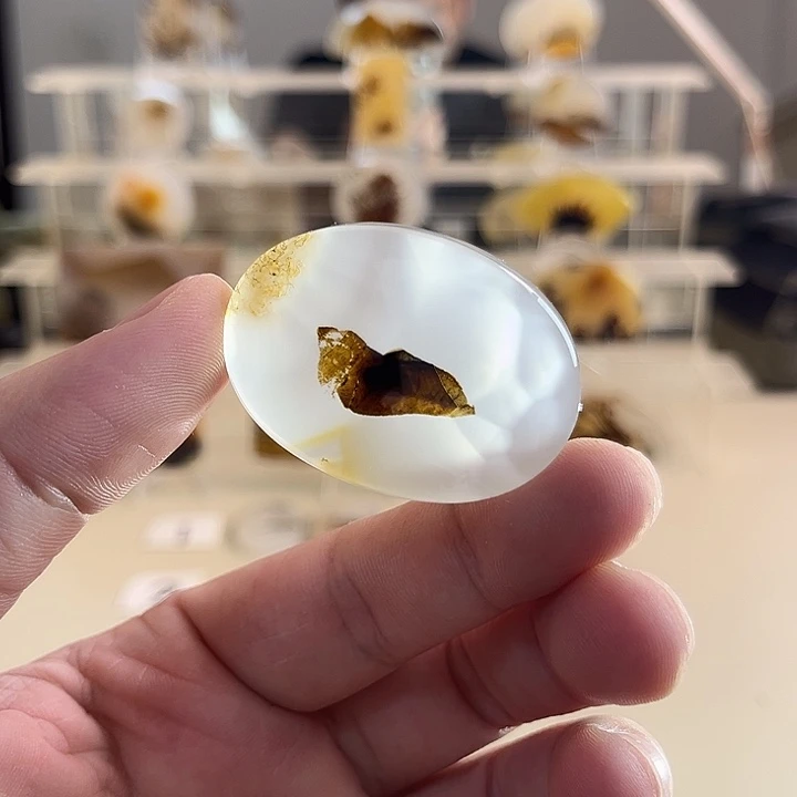 玛瑙/玉髓吊坠(不含链)未镶嵌