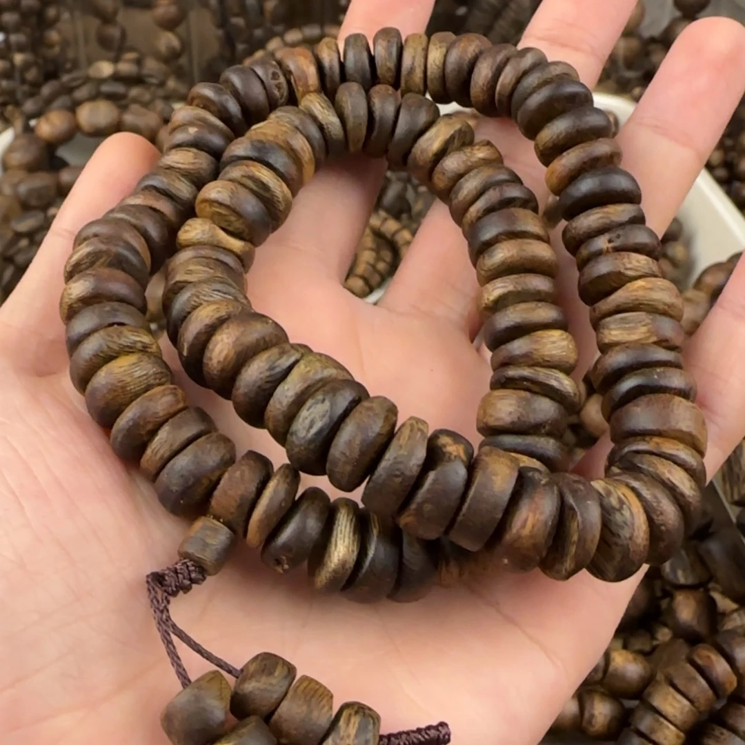 【闪购商品】沉香手串明**生奇楠手串25.7克