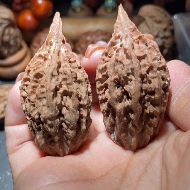 把件文玩核桃东北楸子小雪236