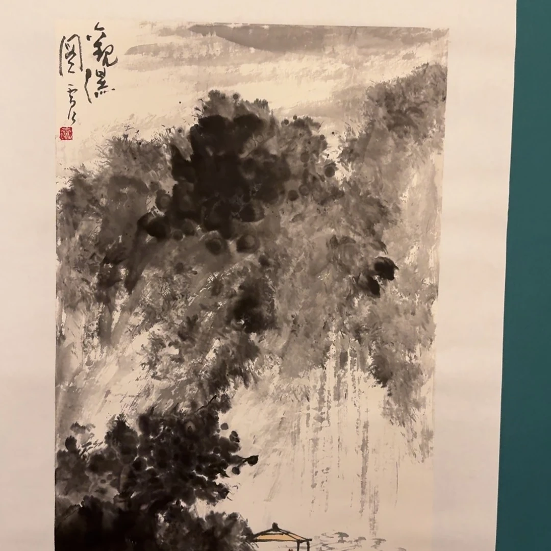 国画雷公老师作品