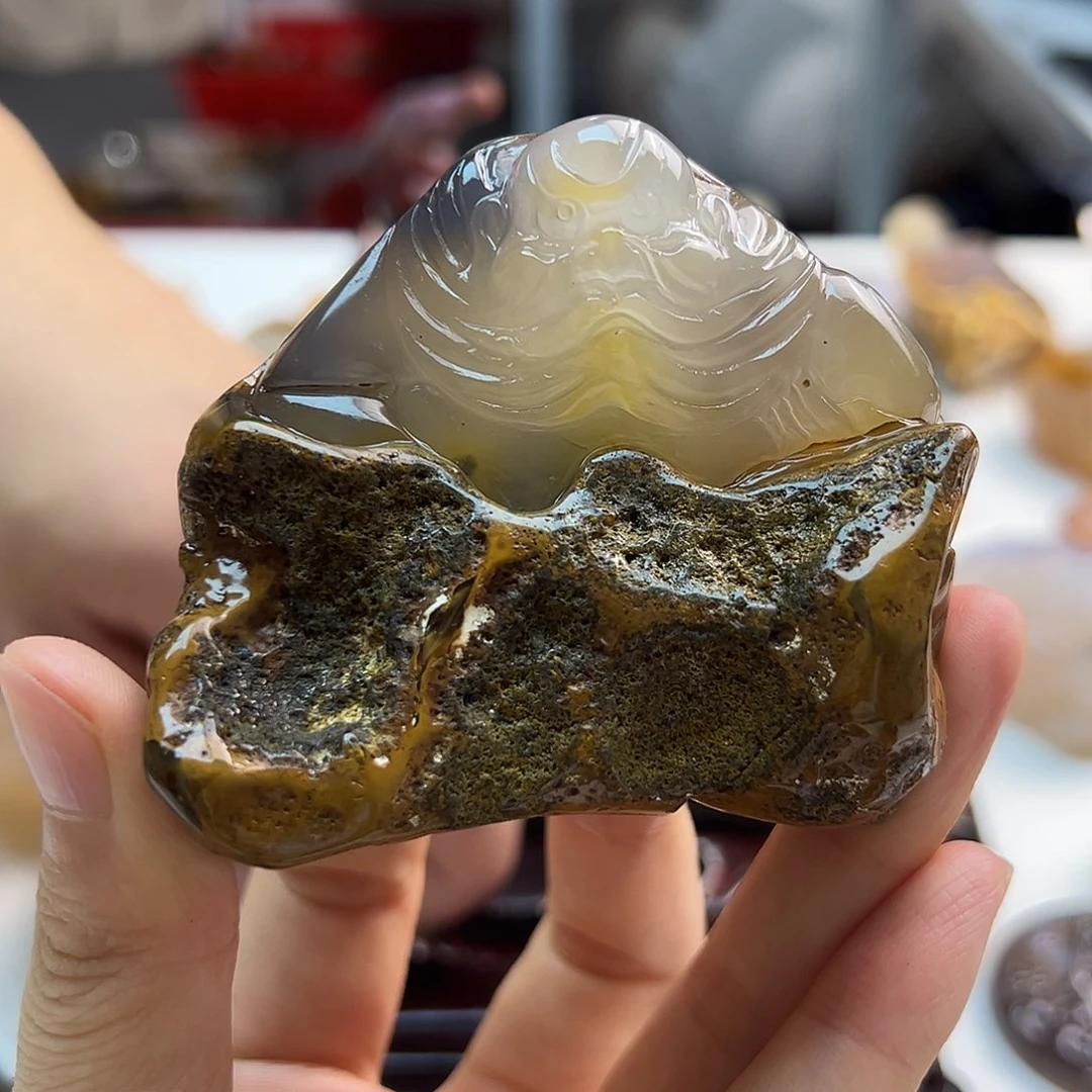 玛瑙/玉髓未镶嵌颈饰