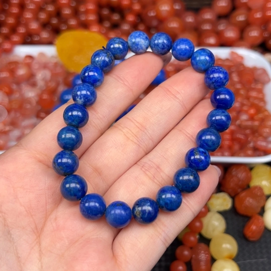 青金石未镶嵌手链