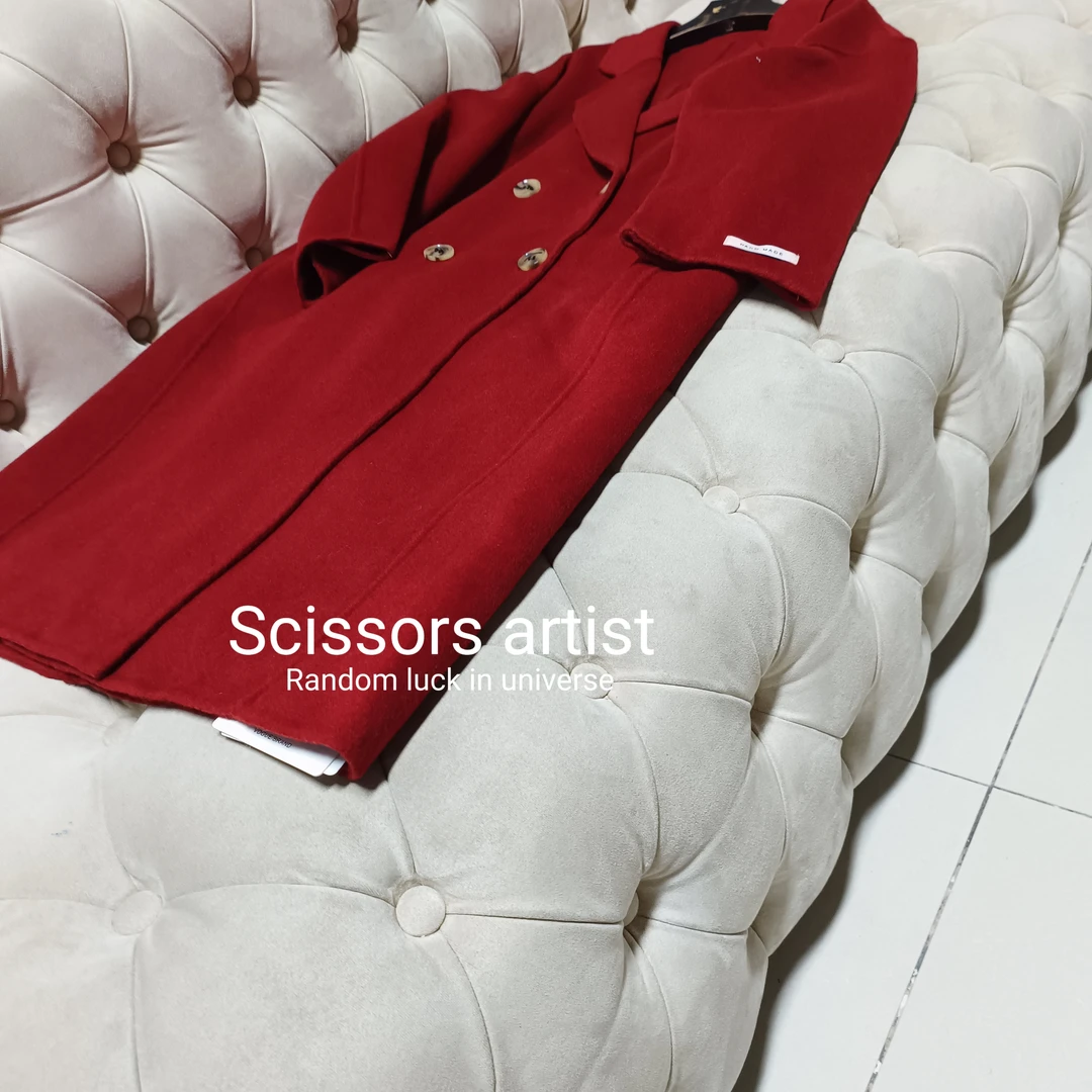 【Scissors artist】高端设计师走秀女装大衣5629