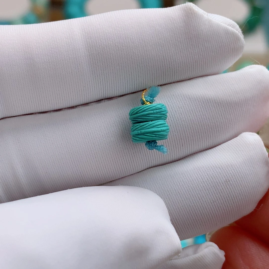 绿松石未镶嵌挂件