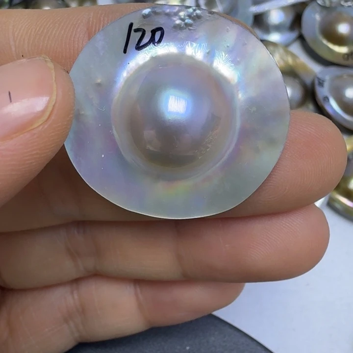 魔***.拼合珍珠（马贝珠）裸珠