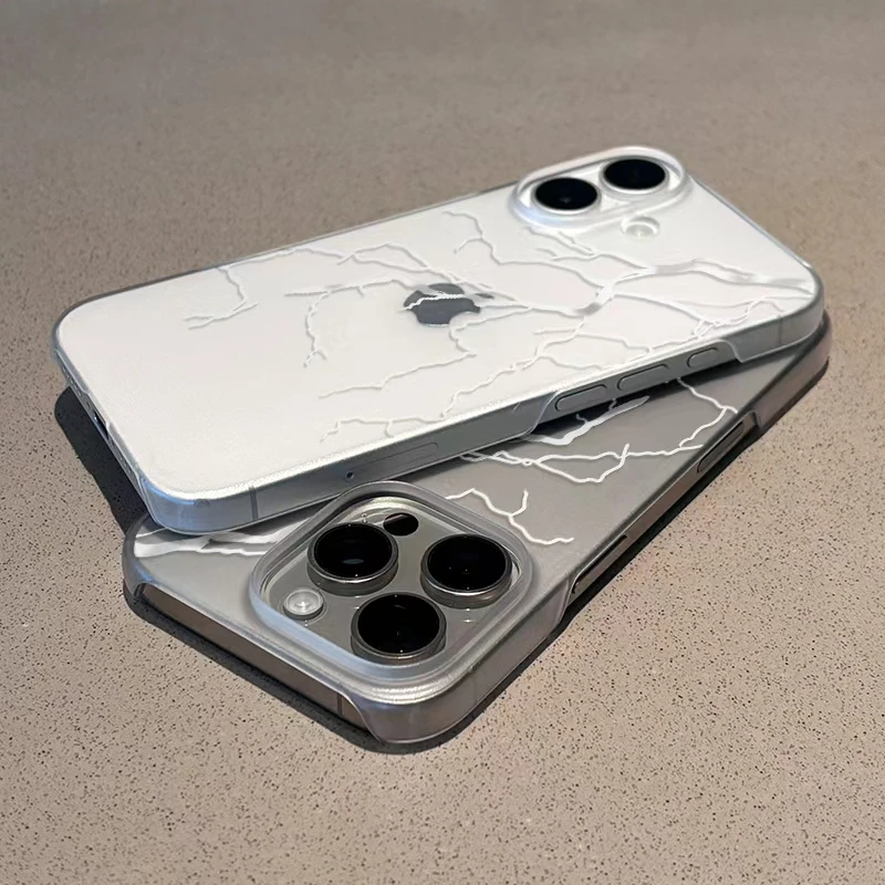 飞虎胜创意简约闪电适用iPhone17/16pro手机壳华为vivooppo小米14