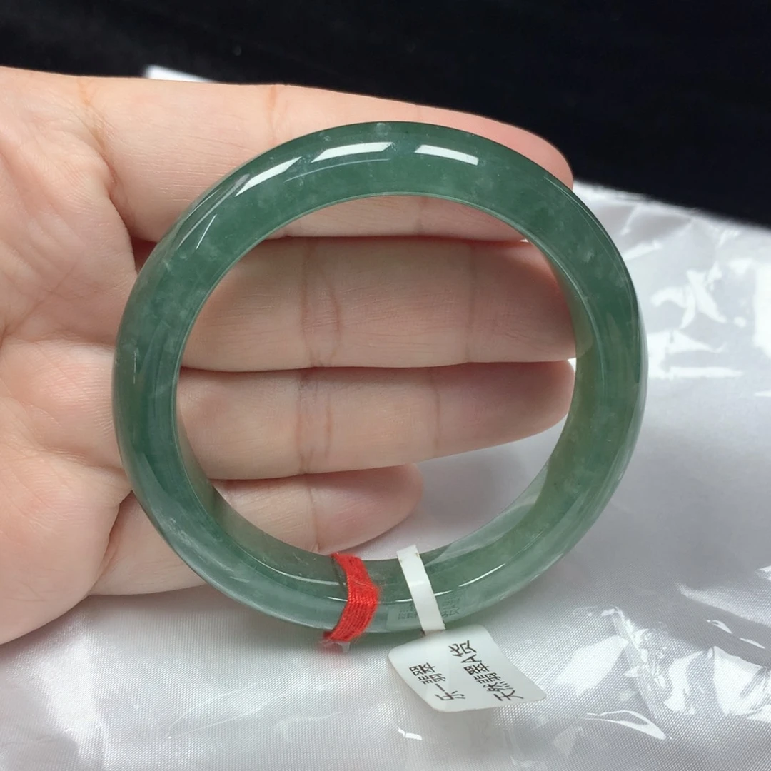 翡翠手镯未镶嵌正圈56