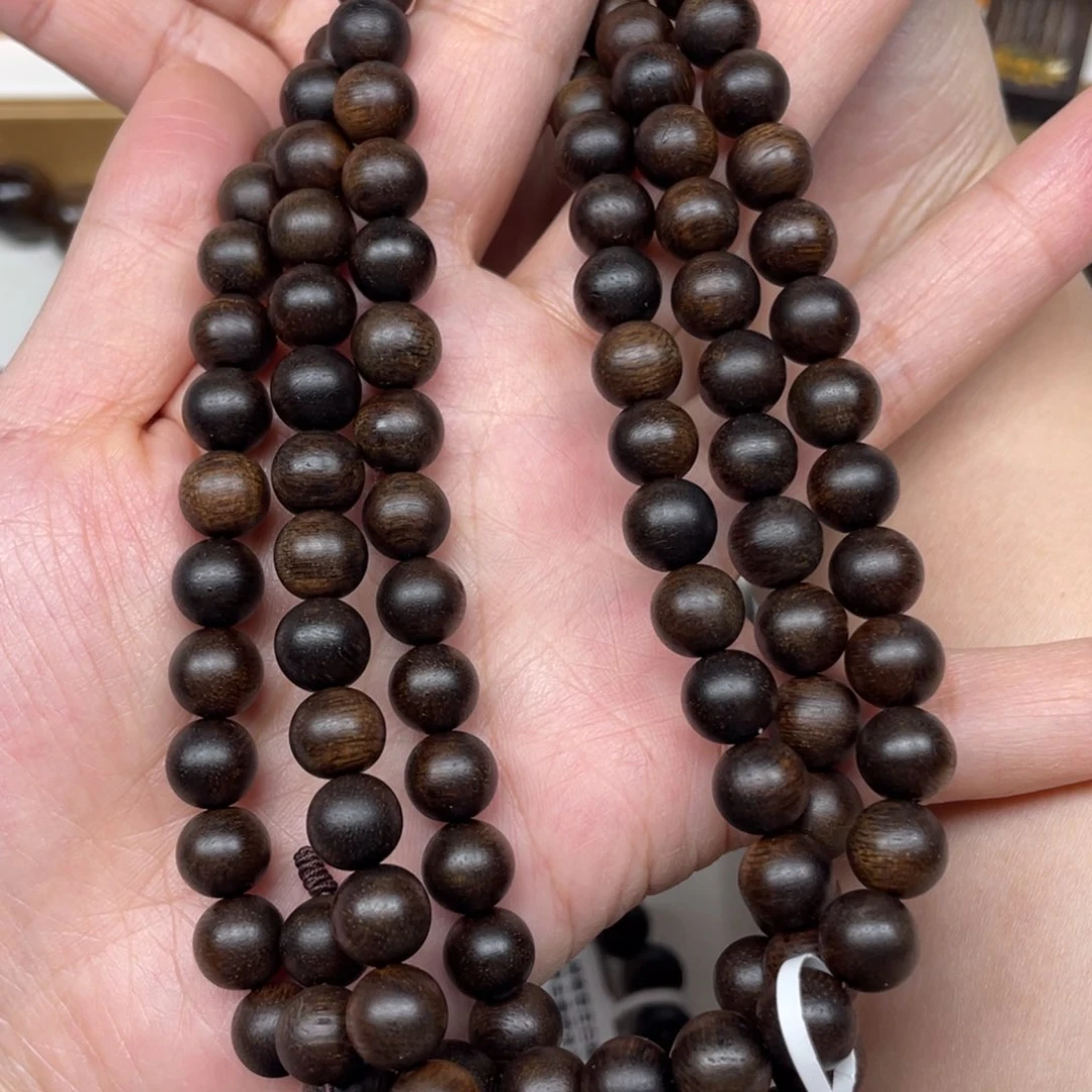 【闪购商品】沉香手串越南白棋0.8