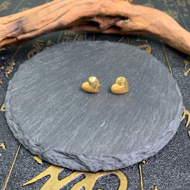 18k金耳钉-多样性发一-250122001