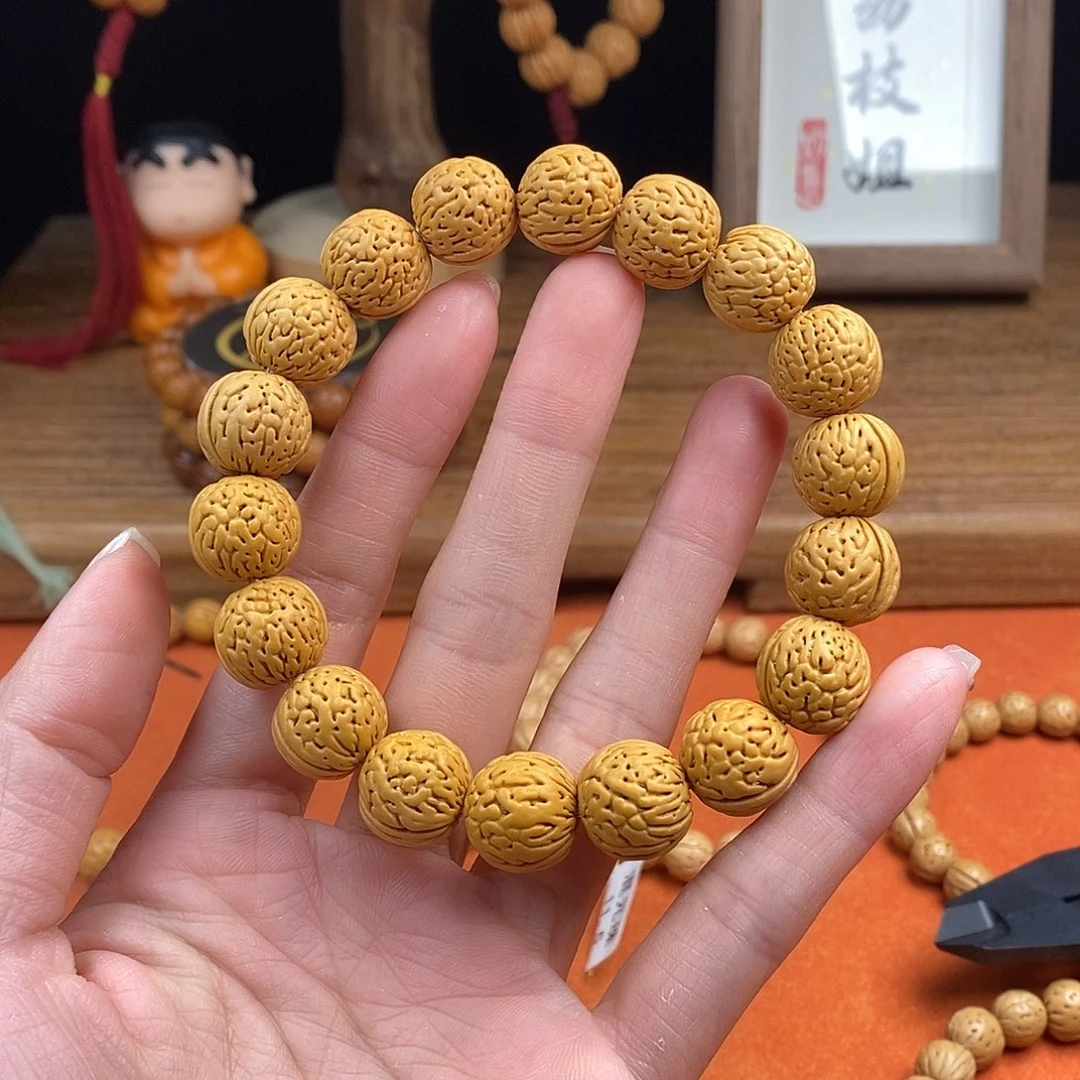 桃核手串荔枝15 4（尺寸误差0.5之间）