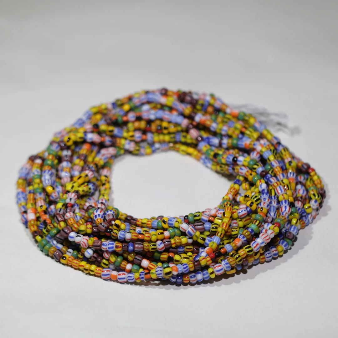 民族风 彩色琉璃珠项链珠