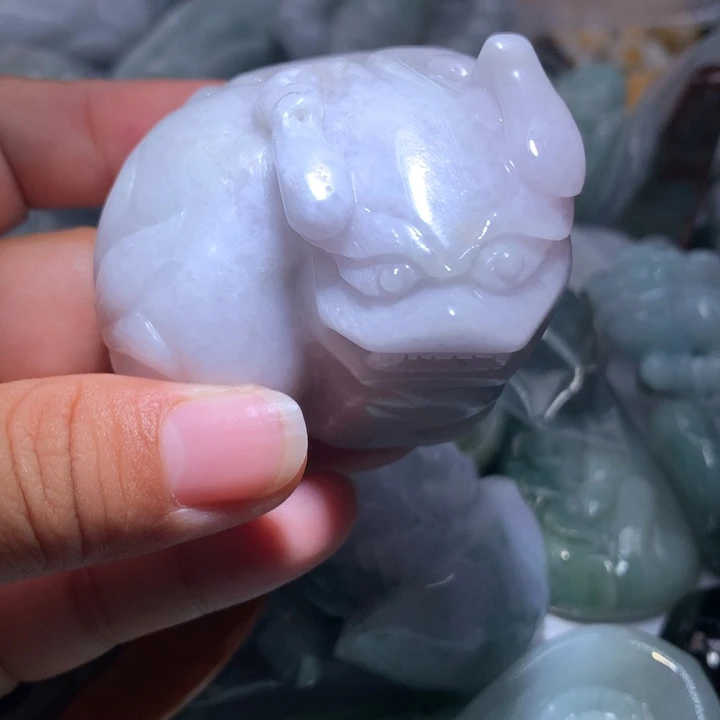 翡翠未镶嵌颈饰保真天然A货翡翠