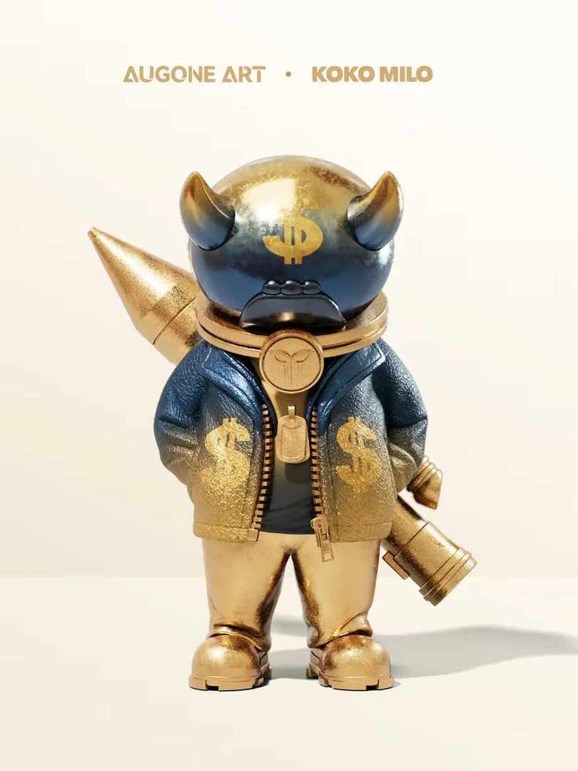 kokomilo特工潮玩手办盲盒拆香片游戏