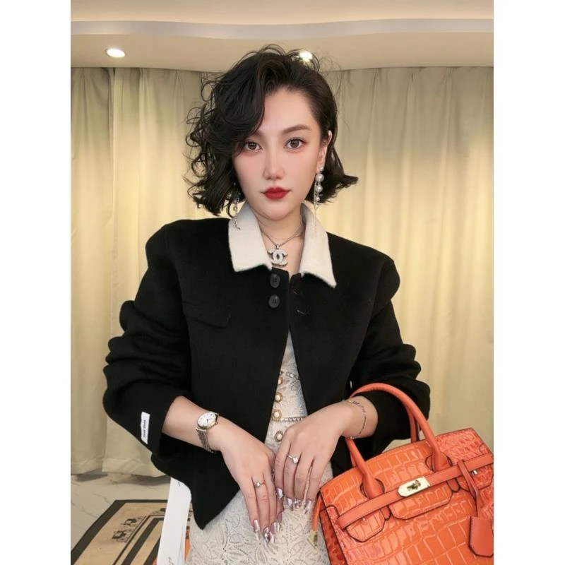 一生一件羊毛大衣气质轻奢ED24090013