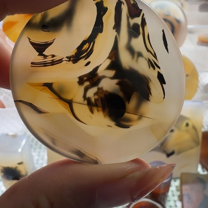 玛瑙/玉髓未镶嵌项链