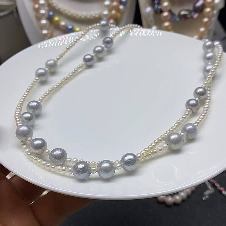 颈饰未镶嵌淡水珍珠