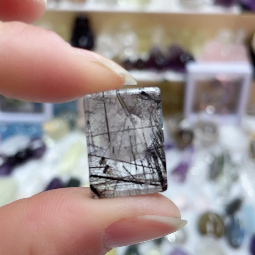 发晶珠宝半成品未镶嵌3137