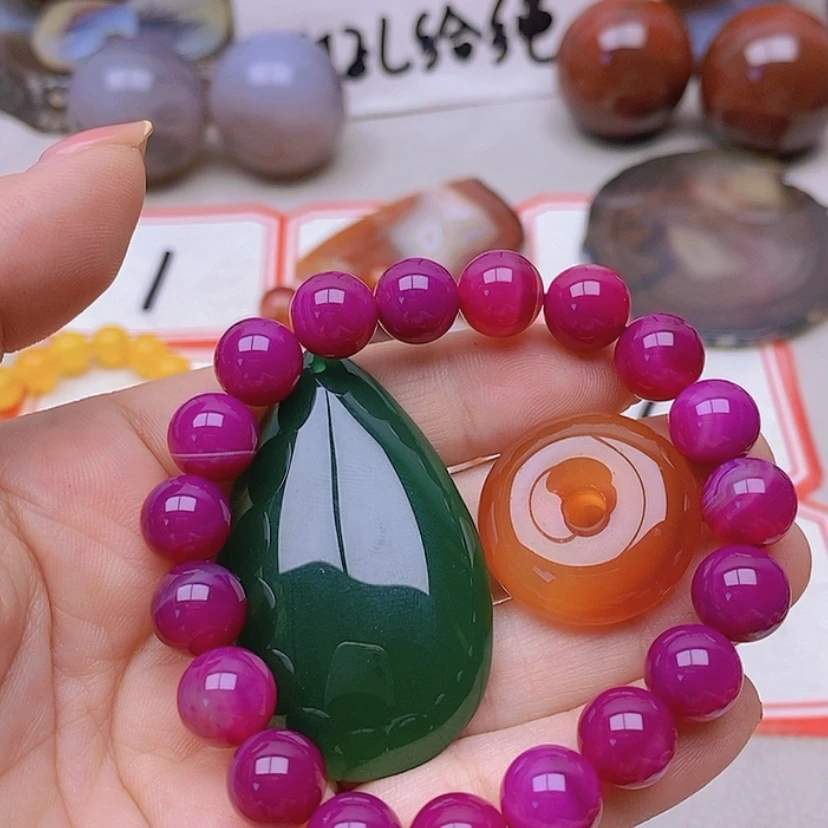 【闪购商品】玛瑙/玉髓未镶嵌珠宝半成品爱****>