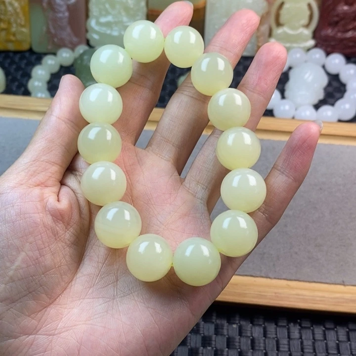 昆仑山料方解玉手钏
