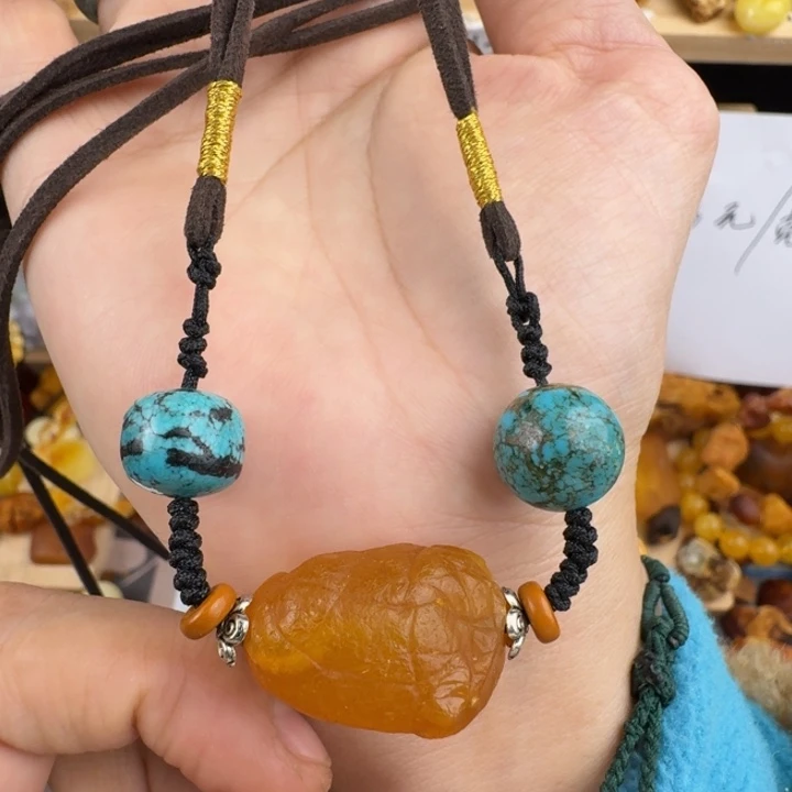 定制琥珀未镶嵌海漂