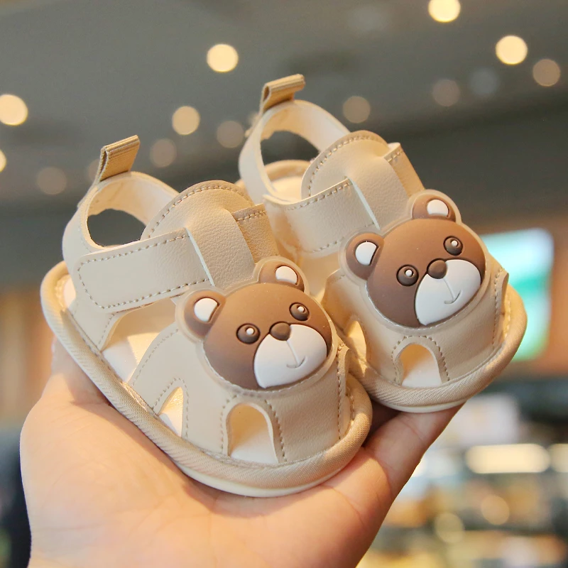 ‌夏季婴儿凉鞋0-1岁学步鞋软底防滑男女儿童凉鞋‌