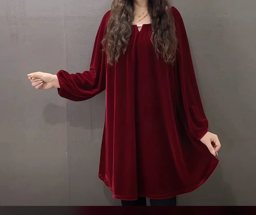 百搭 时尚 简约 大气 春秋冬 三季节可穿  连衣裙 大码女装