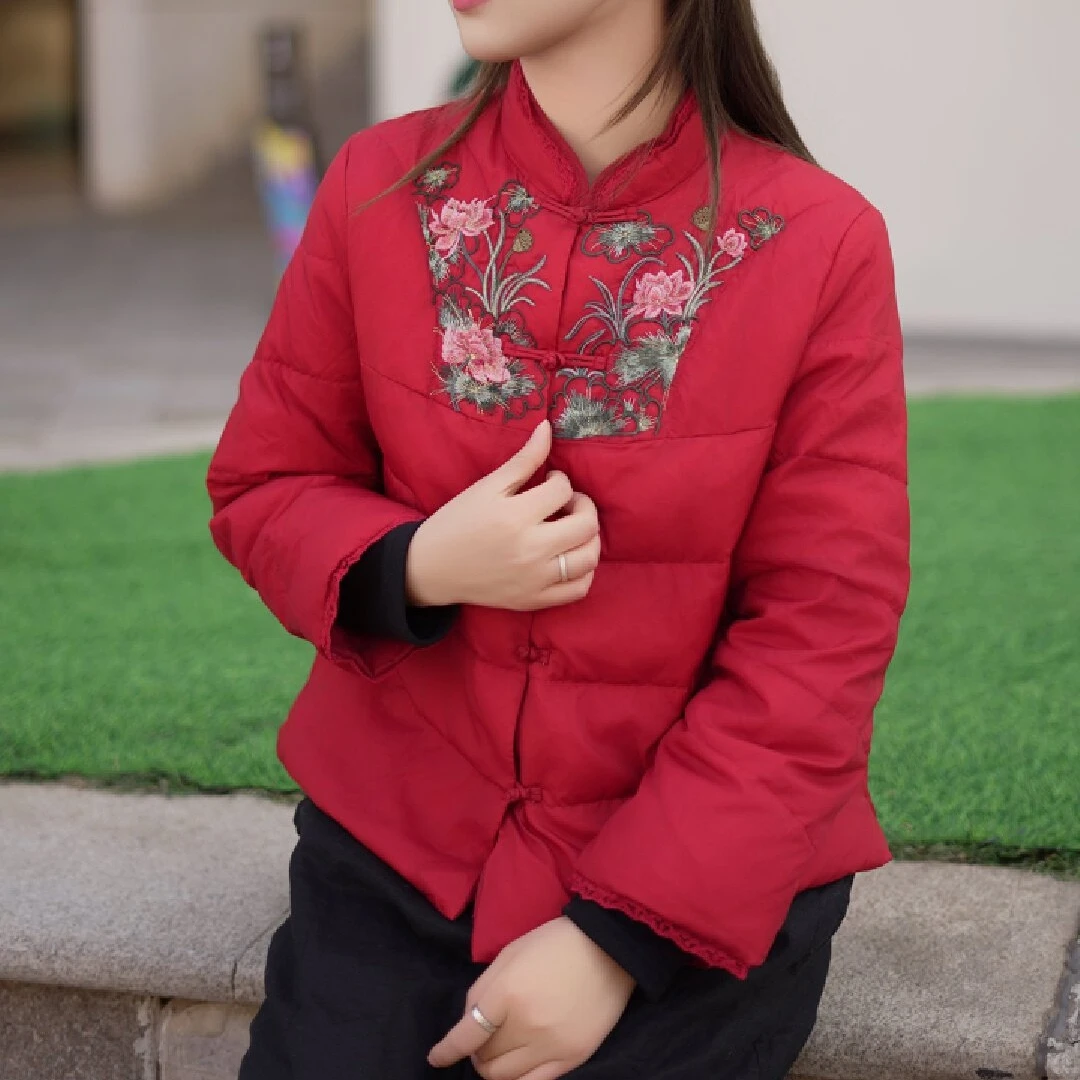 168简约对开复古羽绒服