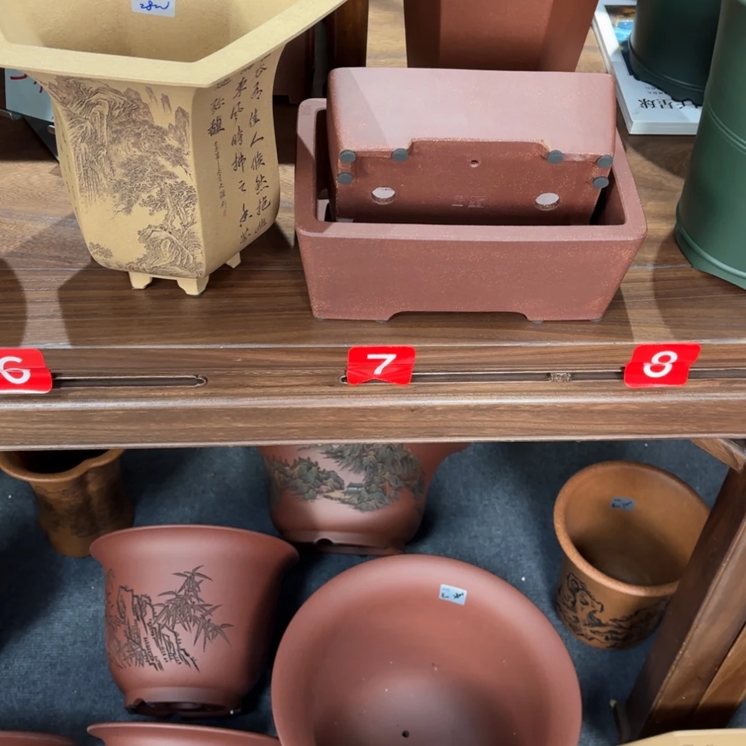 合***乐正宗高温手工花盆