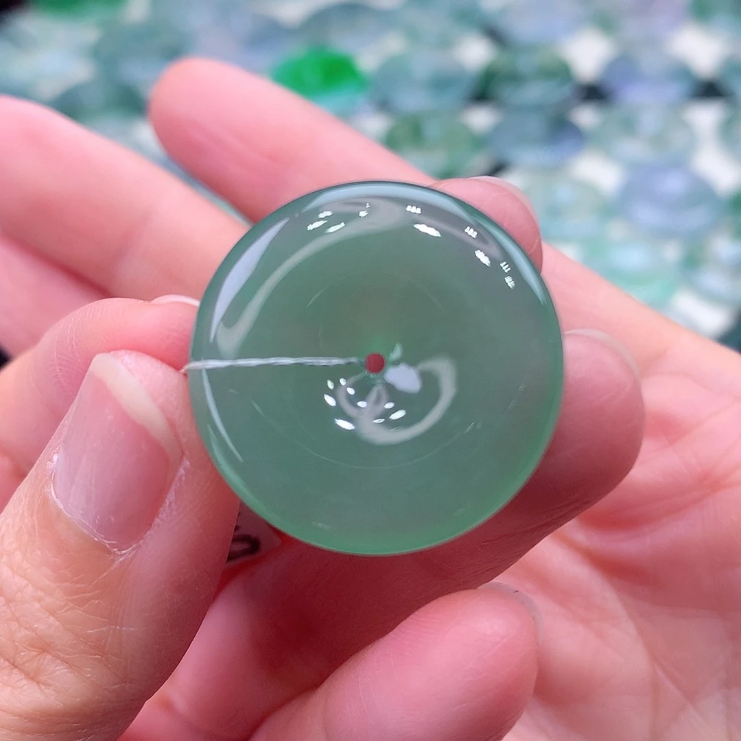 颈饰未镶嵌翡翠编号6-尺寸24.8/5.1