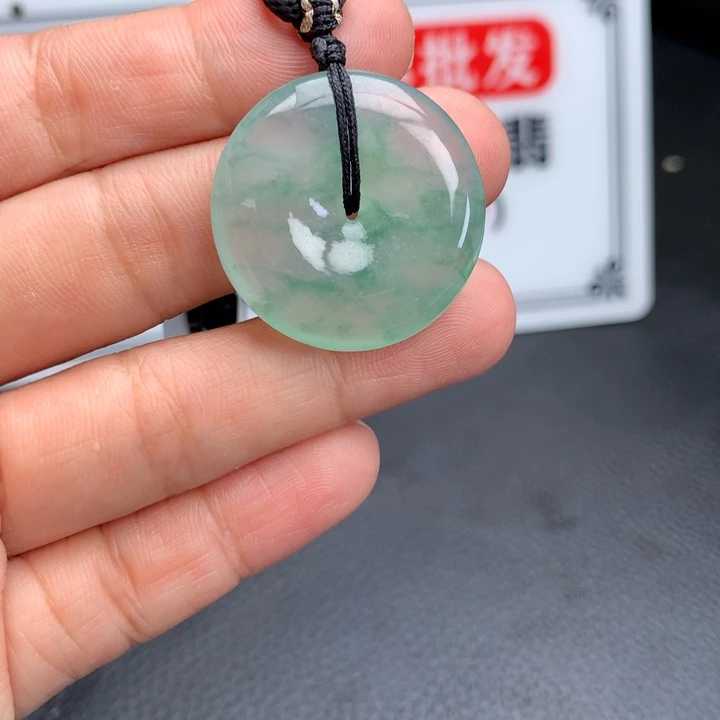 吊坠(不含链)未镶嵌翡翠28-5.5