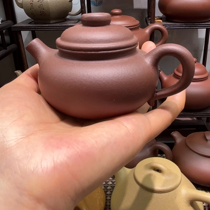 茶壶紫砂微瑕仿古150cc