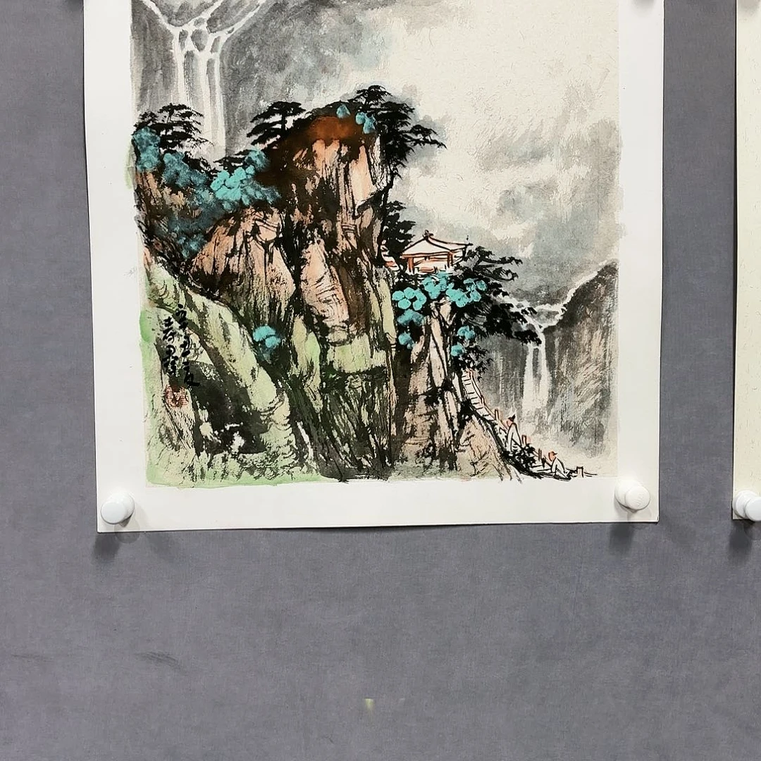 国画国画纯手绘作品请放心去藏