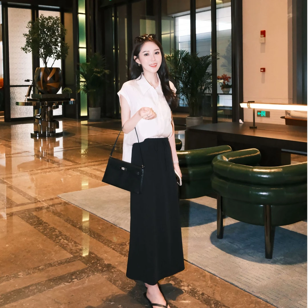 Beam Boon【青柠裙】轻盈防晒up50抗紫外透气速干鱼尾A字显瘦半身裙