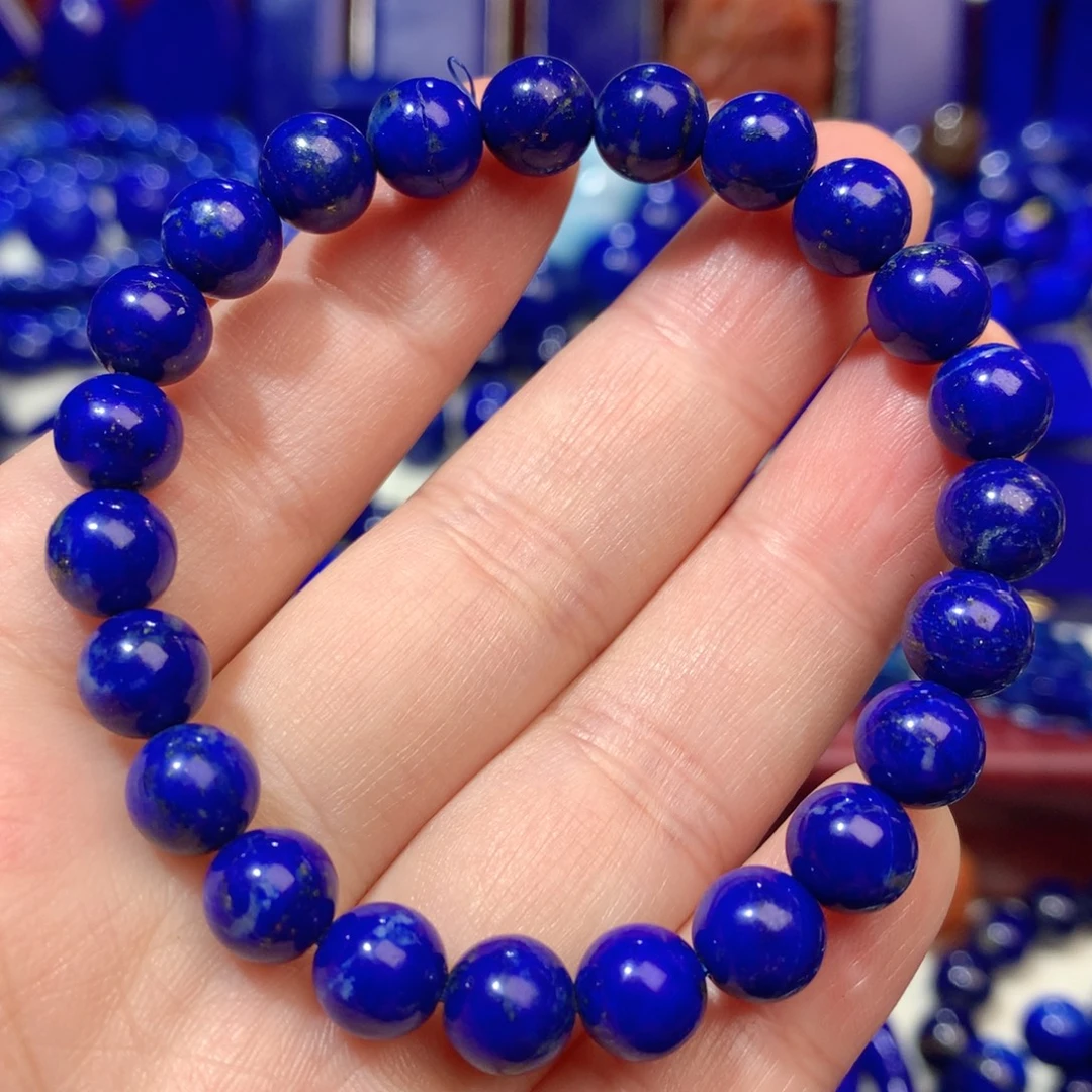 青金石未镶嵌7.7m手链