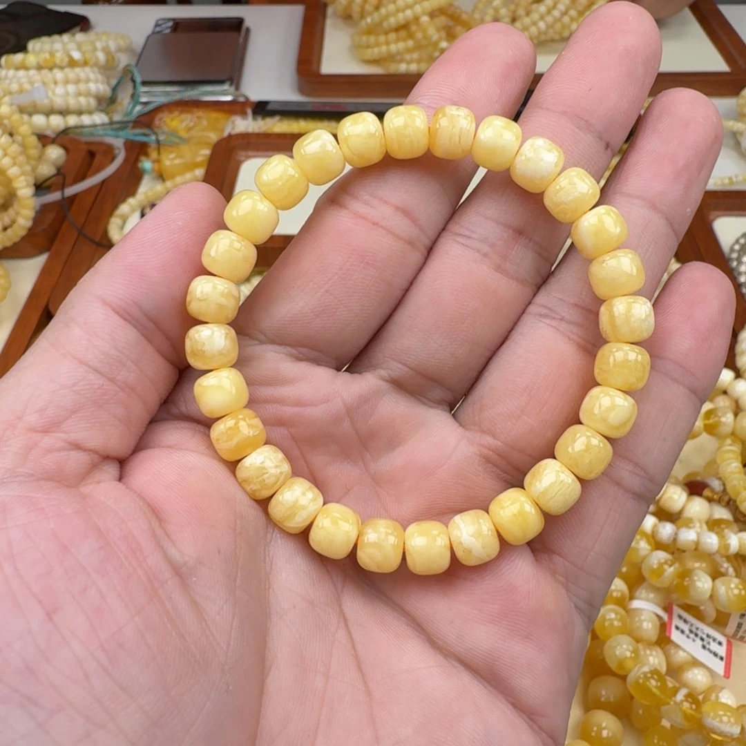 手链琥珀未镶嵌8.5mm