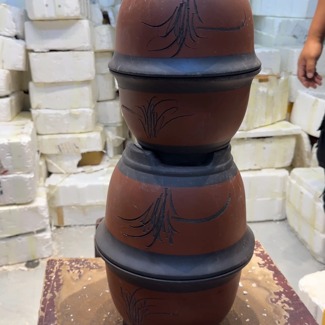 紫砂花盆口径18.12/14.10口径