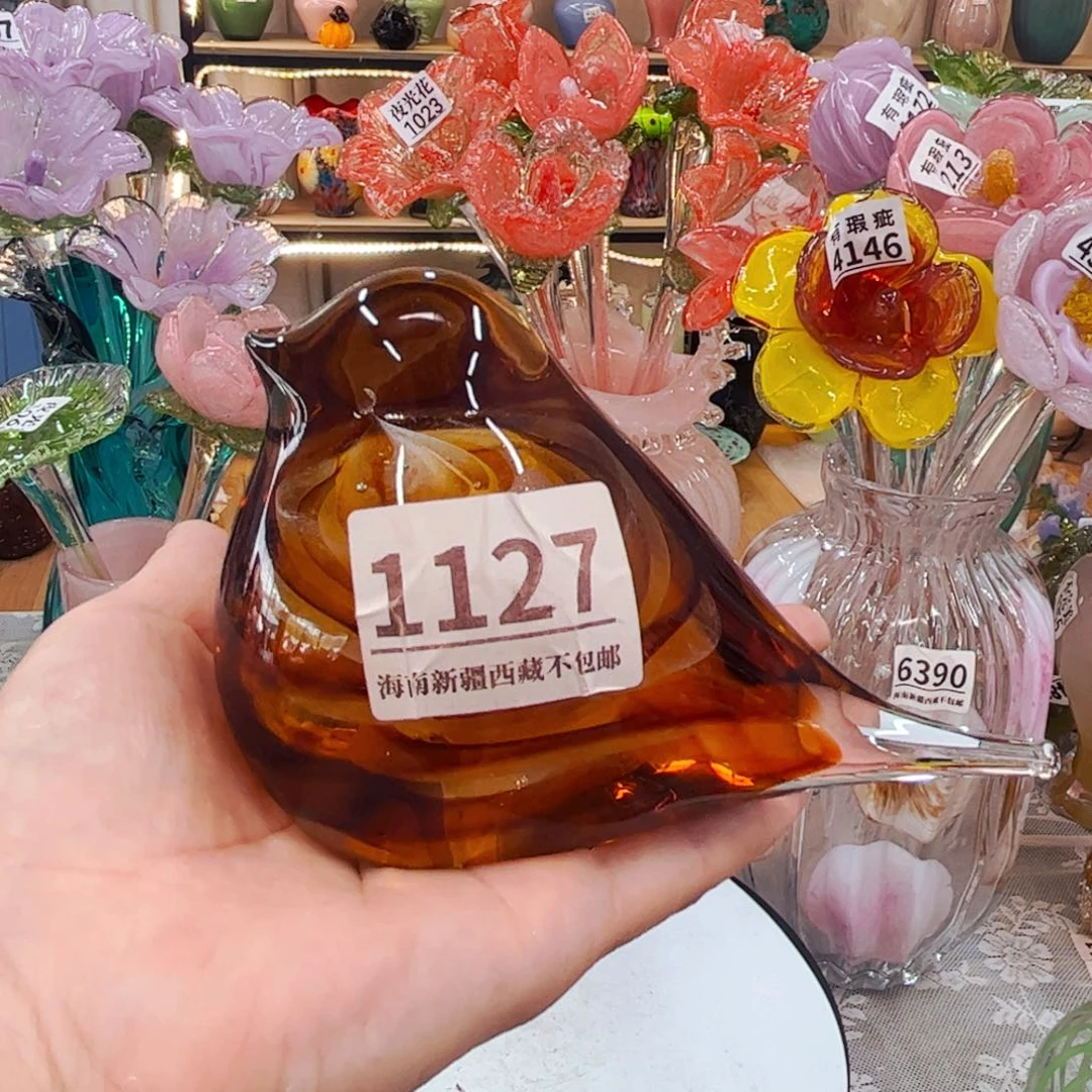 1127鸟 家悦琉璃工艺品