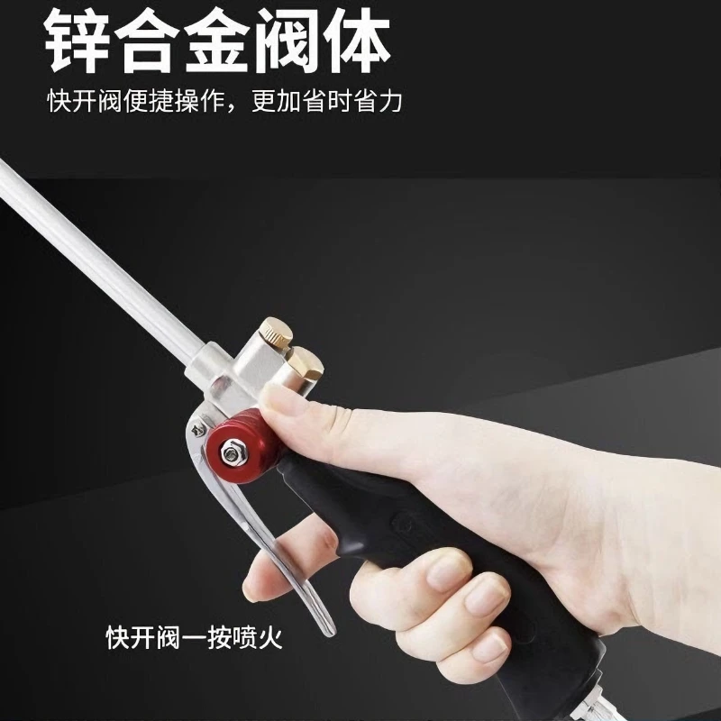 沥青卷材喷火工具液化气50型防水喷枪轻便型三开关喇叭头优质耐用