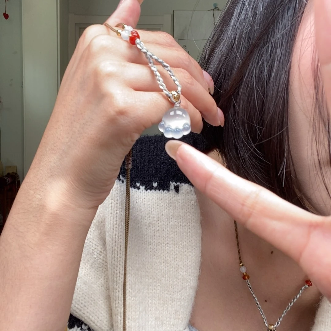 手镯玛瑙/玉髓未镶嵌猫爪