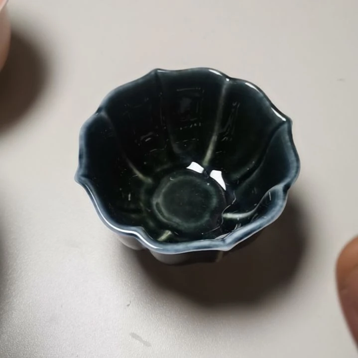 景德镇陶瓷花瓣杯