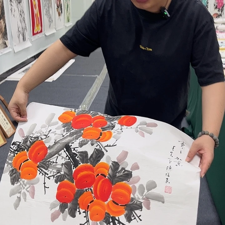国画宣纸国画作品纯手绘
