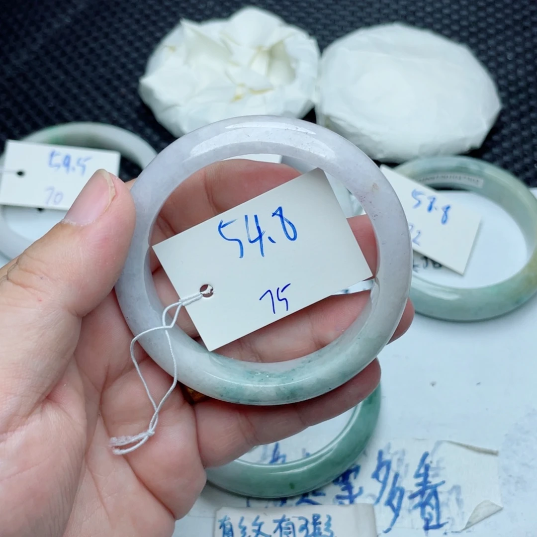 未镶嵌手镯翡翠翡翠手镯75